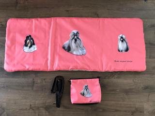Podložka do auta Shih-tzu - souprava