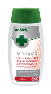 Šampon s chlorhexidinem  a ketokonazolem